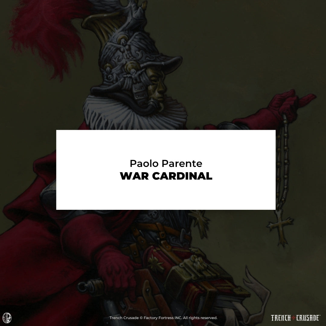 Trench Crusade: War Cardinal by Paolo Parente