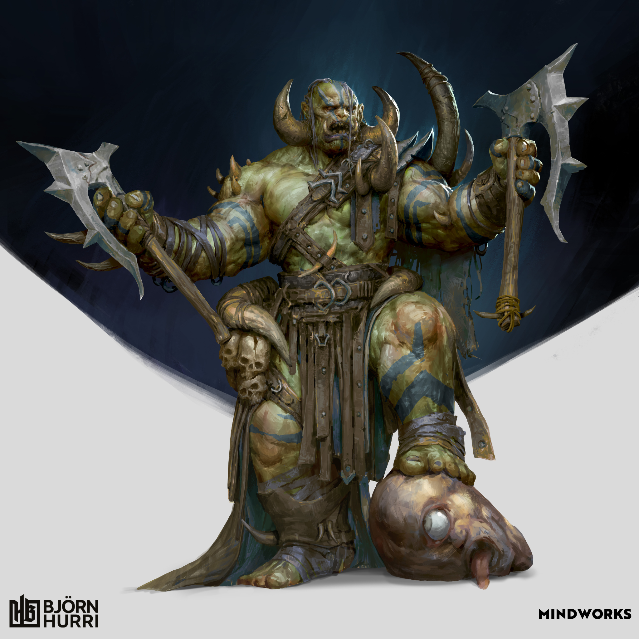 Bjorn Hurri: Heavy Orc Destroyer