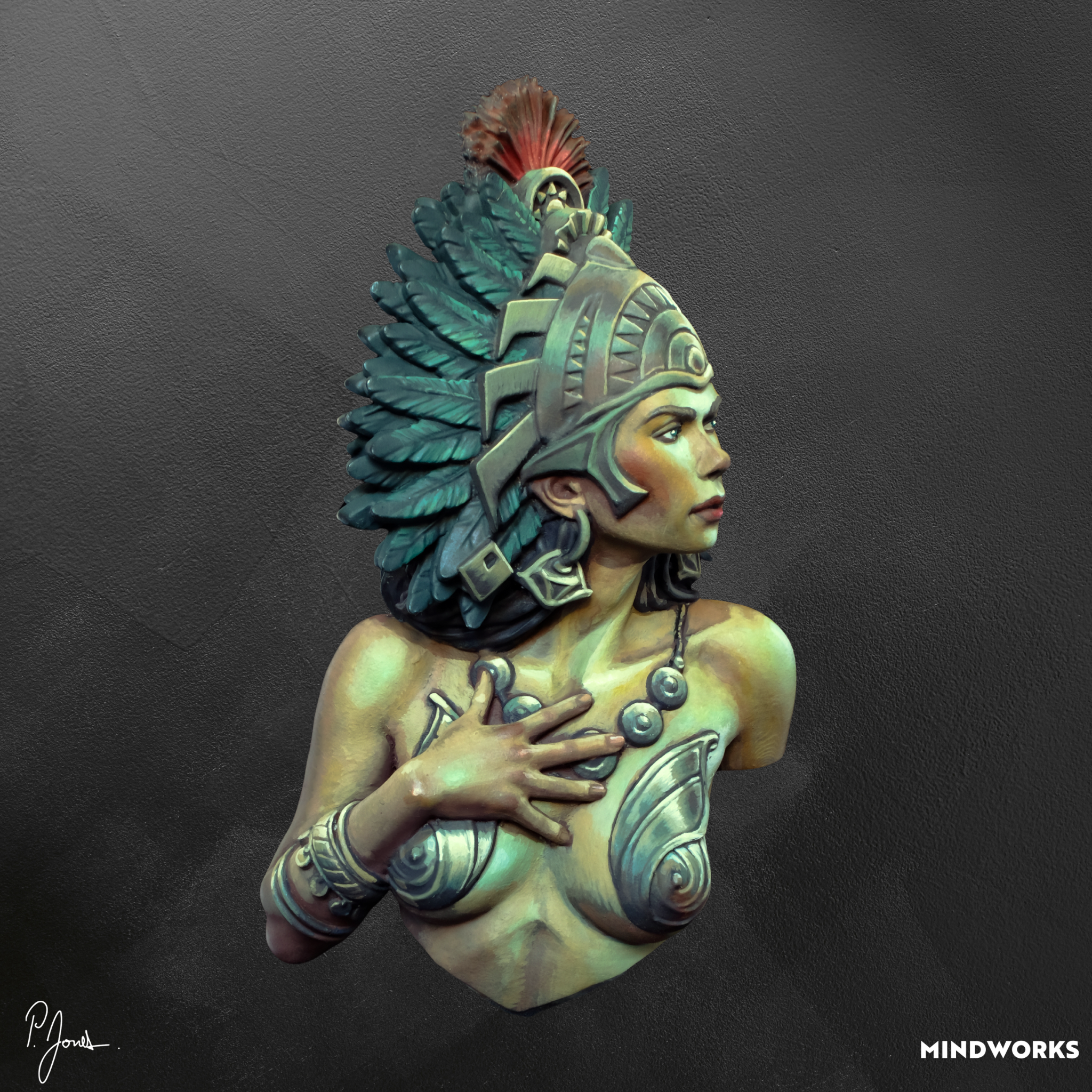 Patrick J. Jones: The Sacrifice Academy Bust
