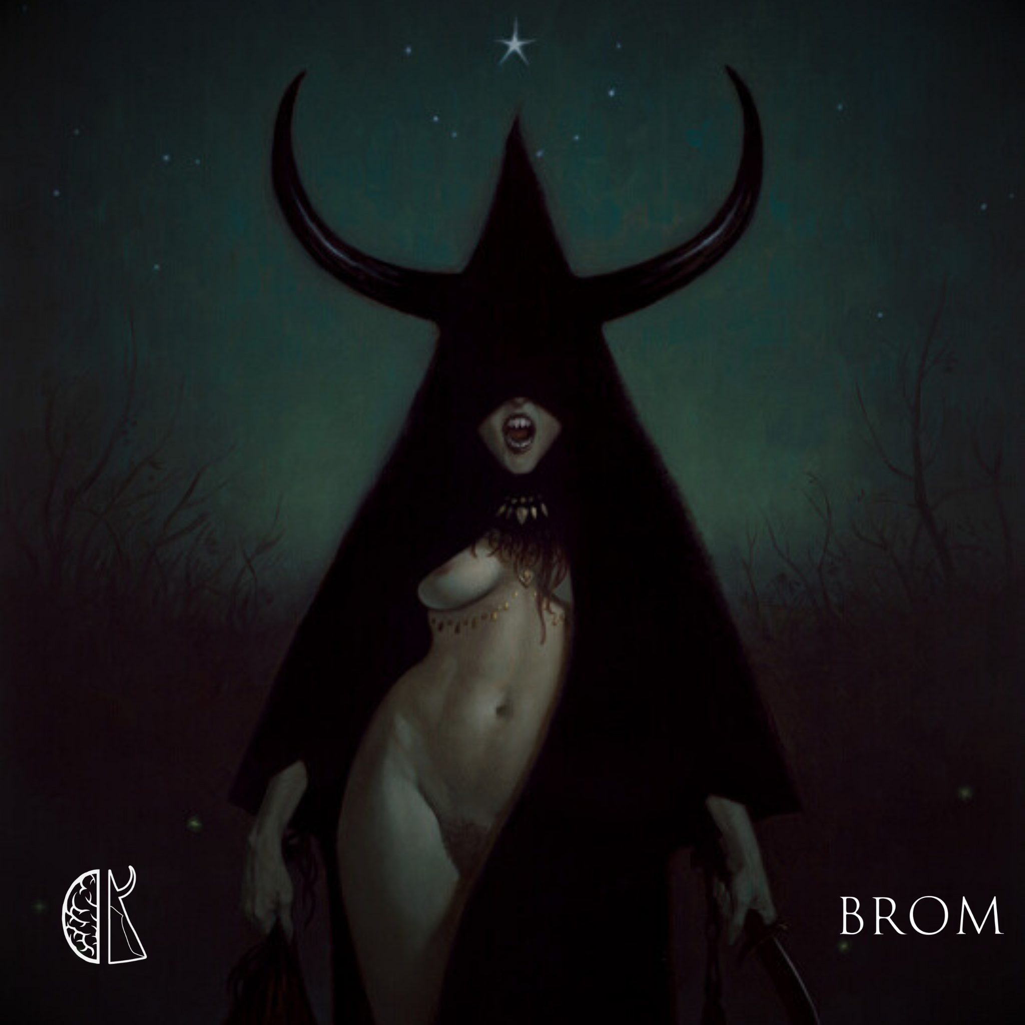 Brom: Witchhorn Academic Bust