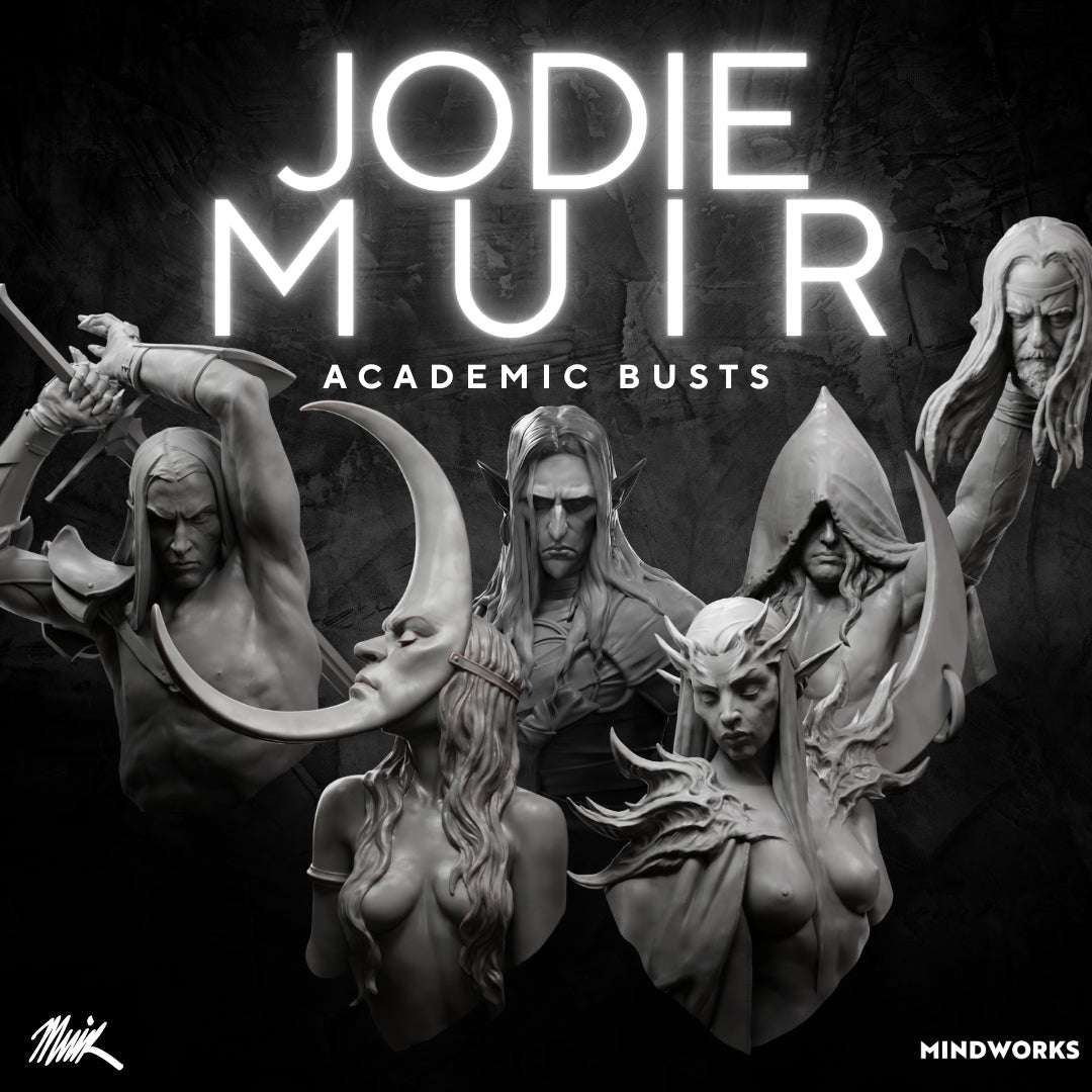 JODIE MUIR: Academic Busts Bundle