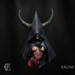 Brom: Witchhorn Academic Bust