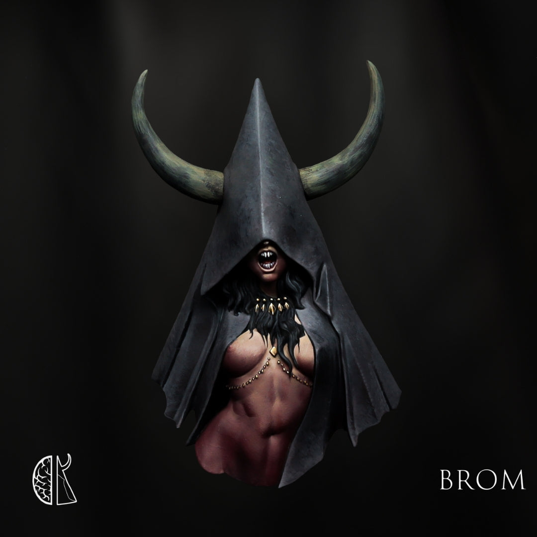 Brom: Witchhorn Academic Bust