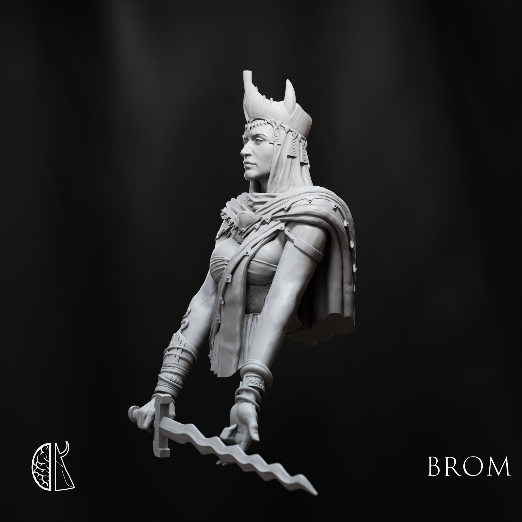 Brom: Queen Ghoul Academic Bust