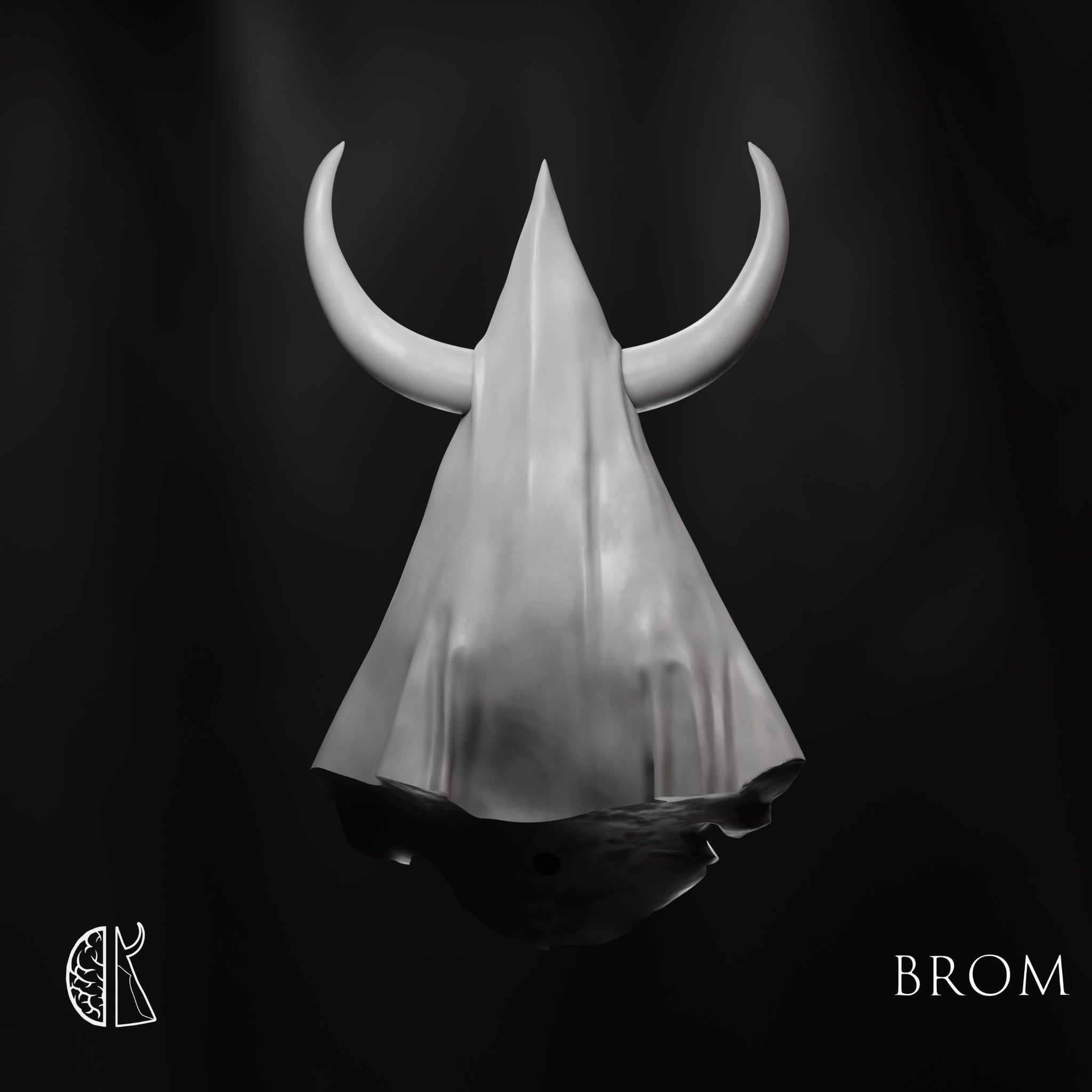 Brom: Witchhorn Academic Bust