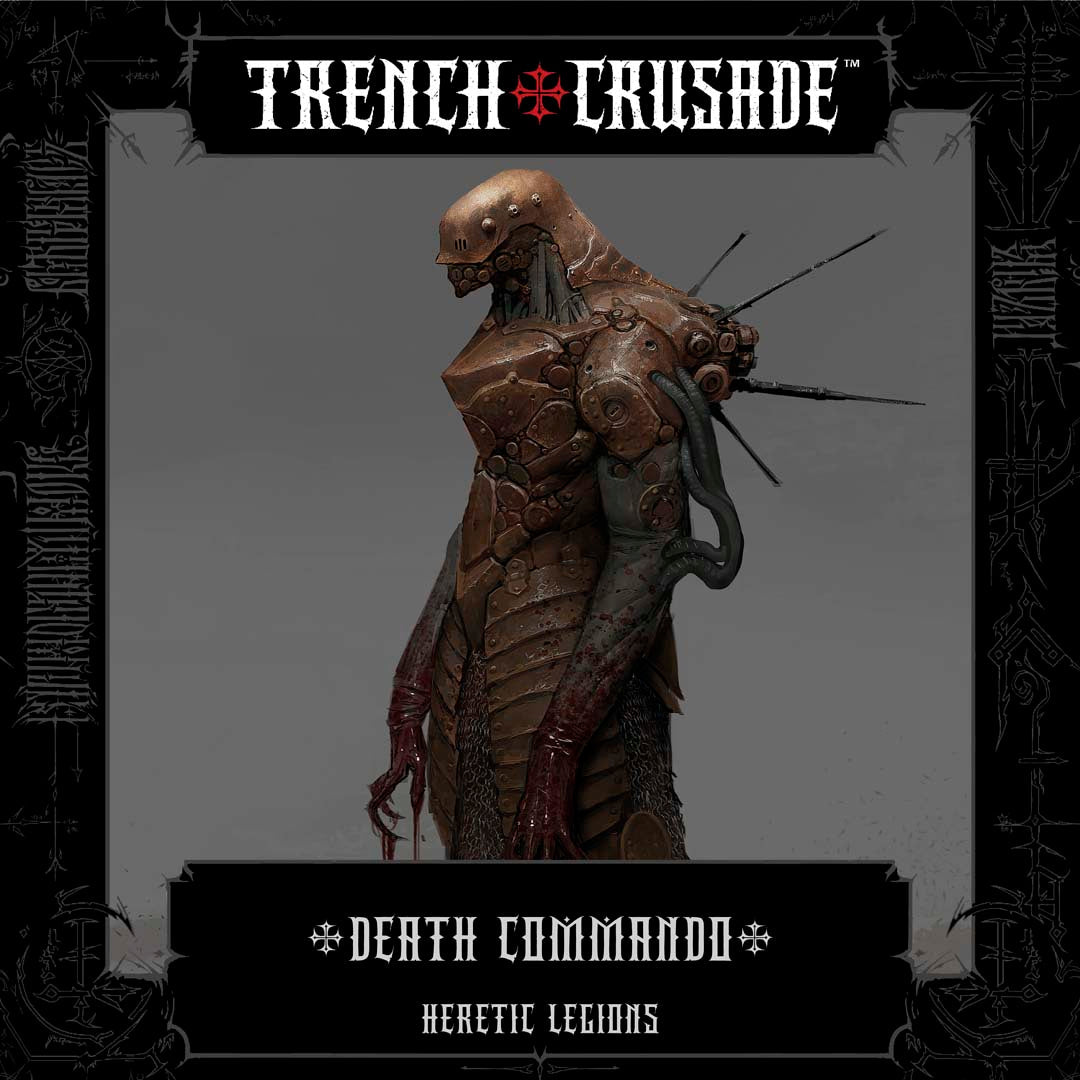 Heretic Legions Death Commando with Tartarus Claws