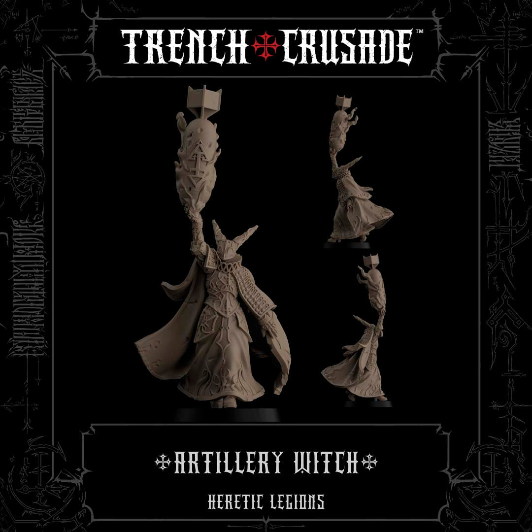 Heretic Legions Artillery Witch