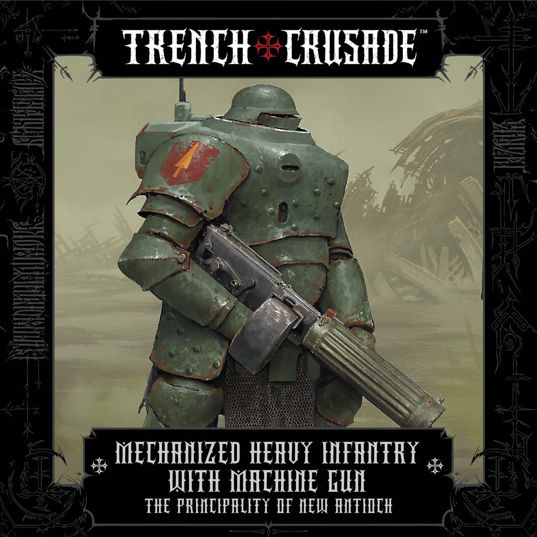 The Principality of New Antioch Mechanized Heavy Infantry with Machine Gun