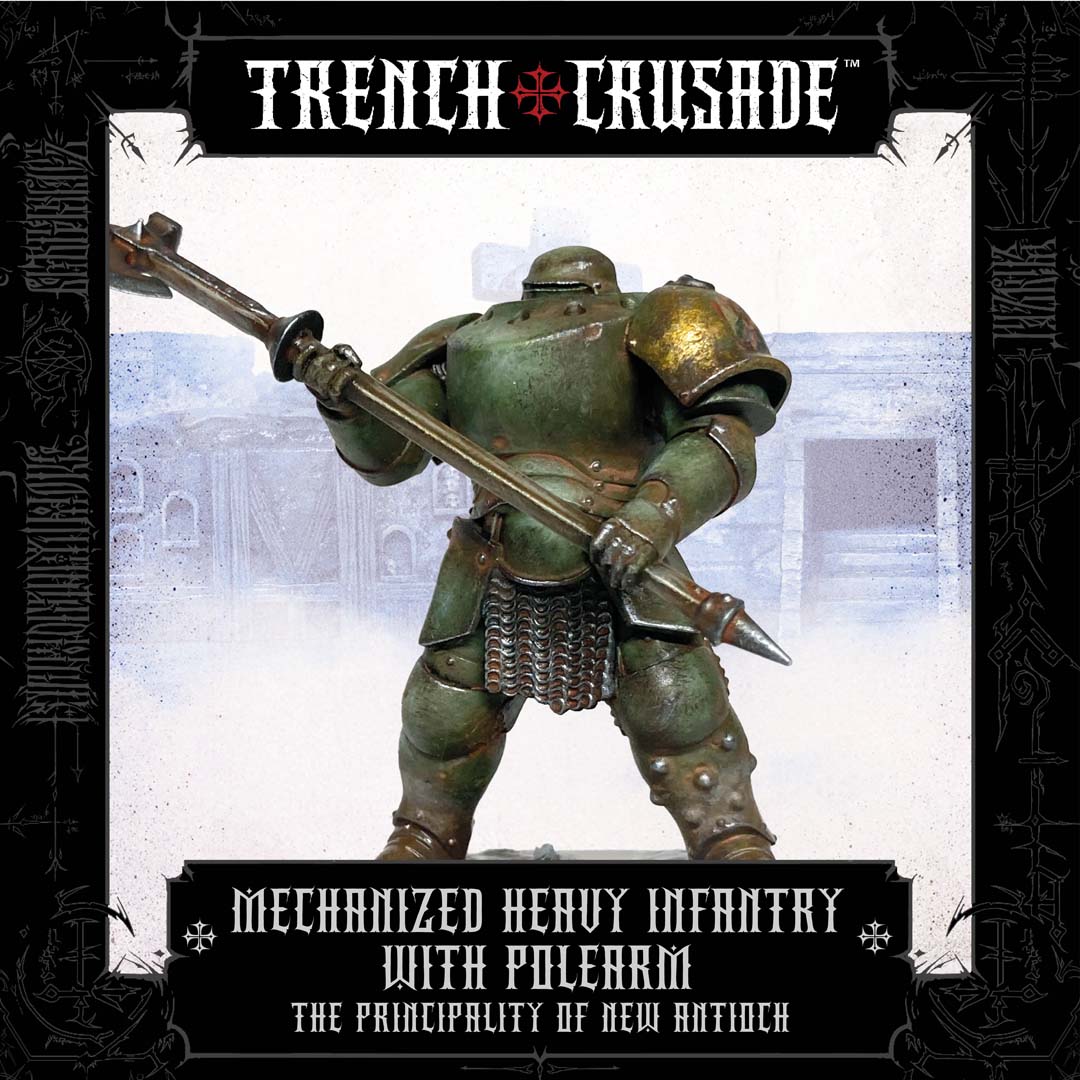 The Principality of New Antioch Mechanized Heavy Infantry with Polearm