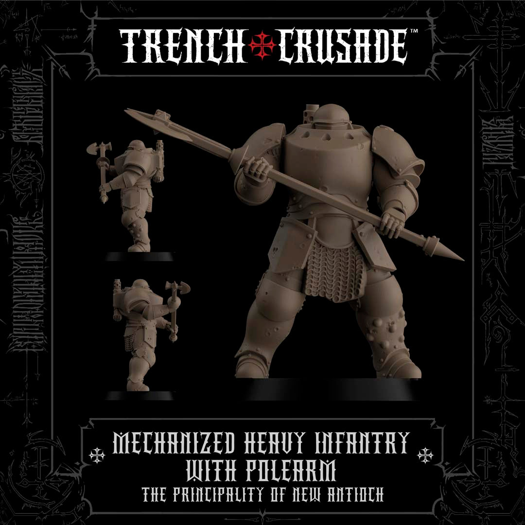 The Principality of New Antioch Mechanized Heavy Infantry with Polearm