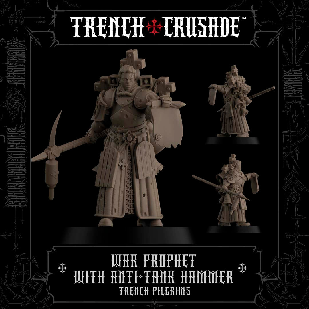 Trench Pilgrims War Prophet with Anti-Tank Hammer