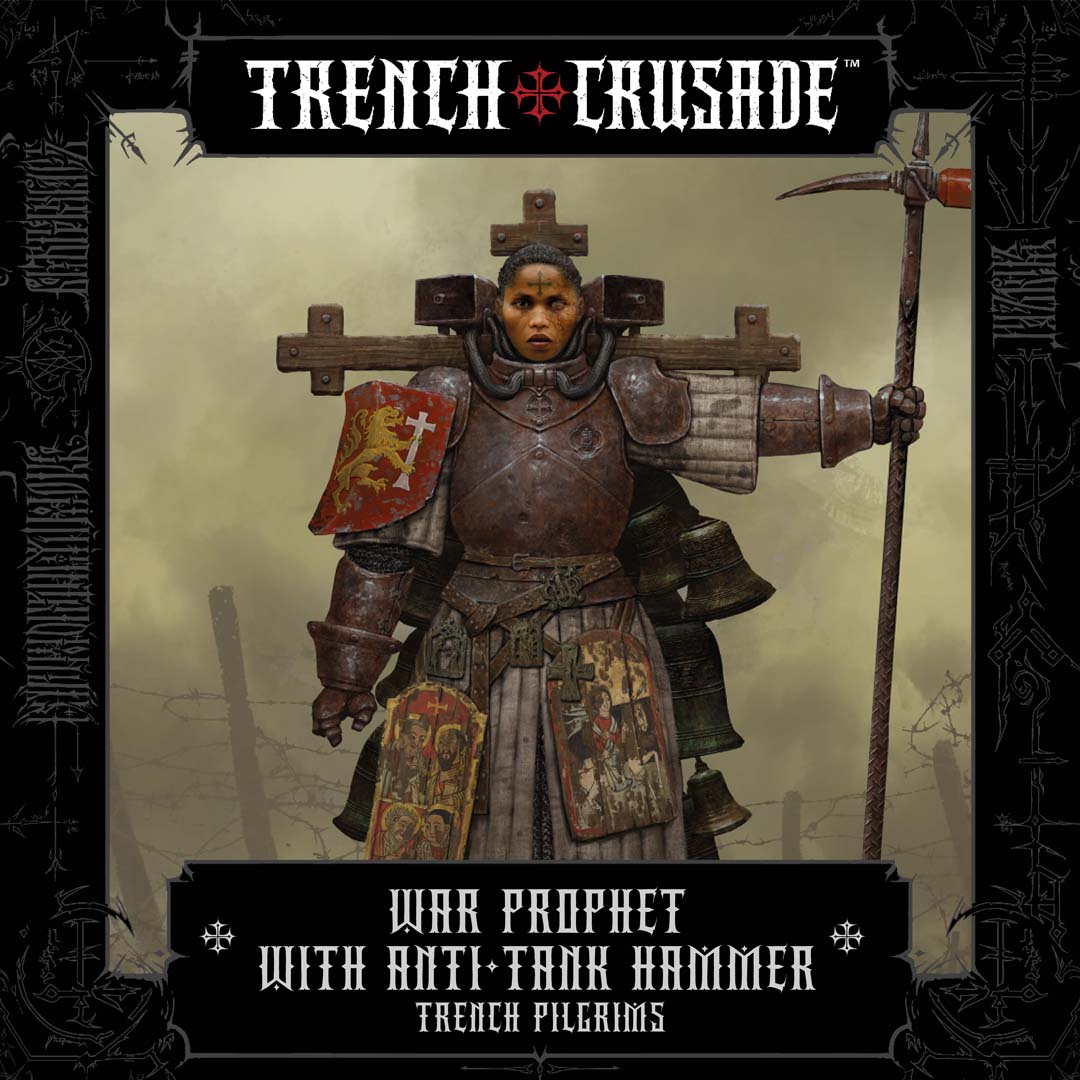 Trench Pilgrims War Prophet with Anti-Tank Hammer